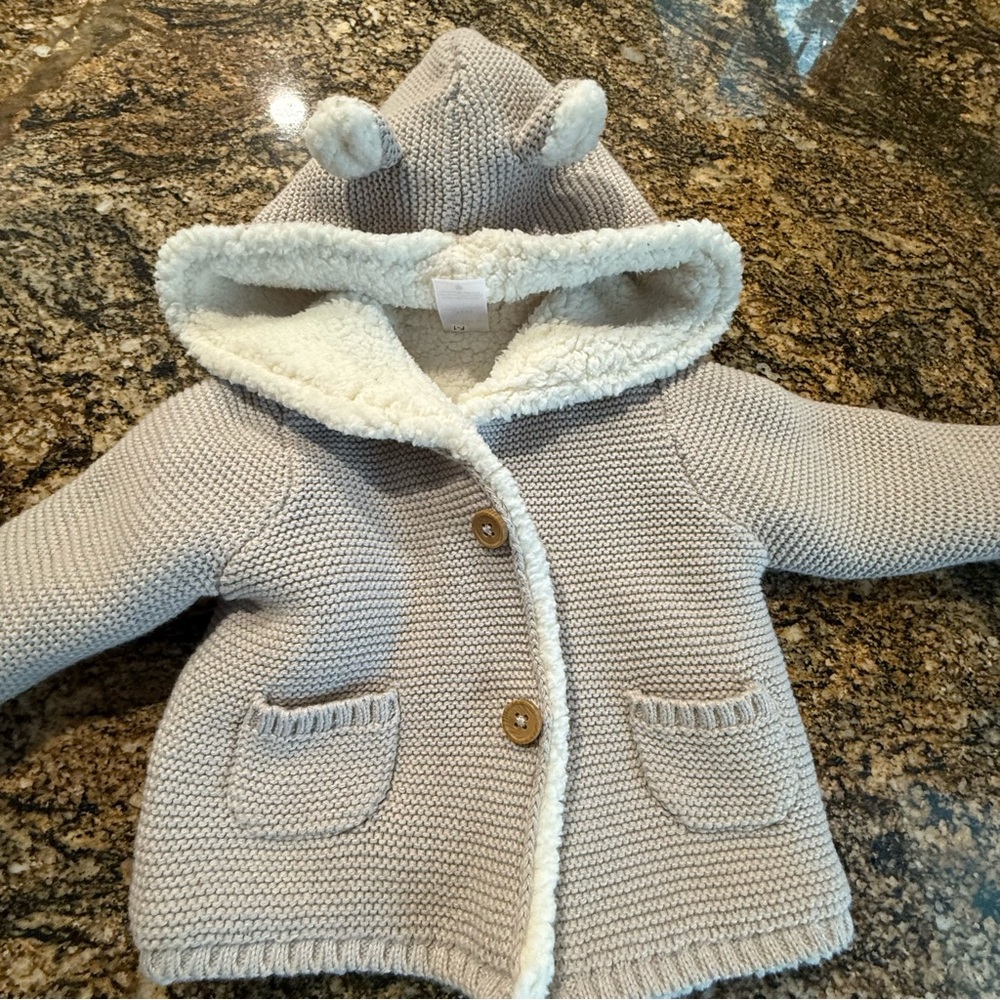 Carter's Cream Fleece Baby Jacket